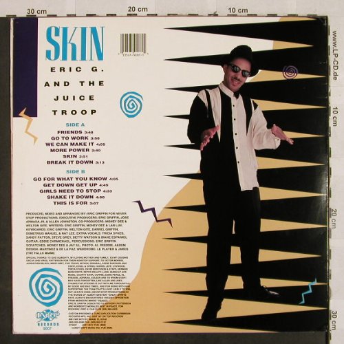 Eric G. and the Juice Troop: Skin, On Top(OT 9007), US, 1991 - LP - H2806 - 9,00 Euro