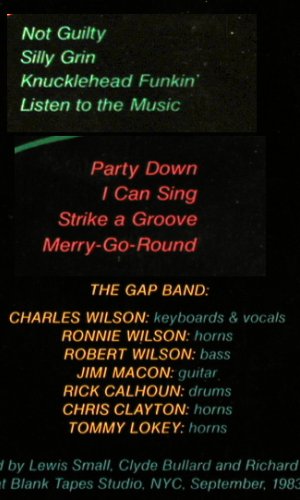 Gap Band: Strike A Groove, vg+/m-, Passport (PB 6026), CDN, 1983 Typ: LP Best.-Nr.: H2829 Preis: 3,00 Euro