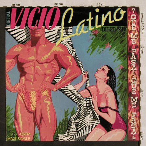 Vicio Latino: ?Qué me pasa...*3, vg+/m-, Epic(A 12.3966), NL, 1983 - 12inch - H2834 - 2,50 Euro