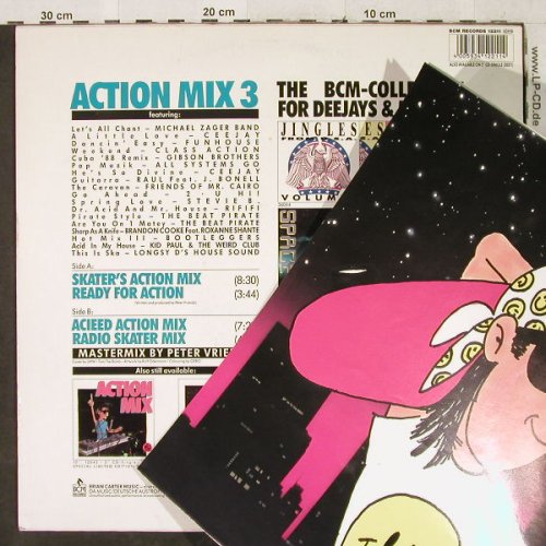 V.A.Action Mix 3: Michael Zager...Kid Paul...+Poster, BCM(12 211), D,4Tr.,  - 12inch - H3541 - 4,00 Euro