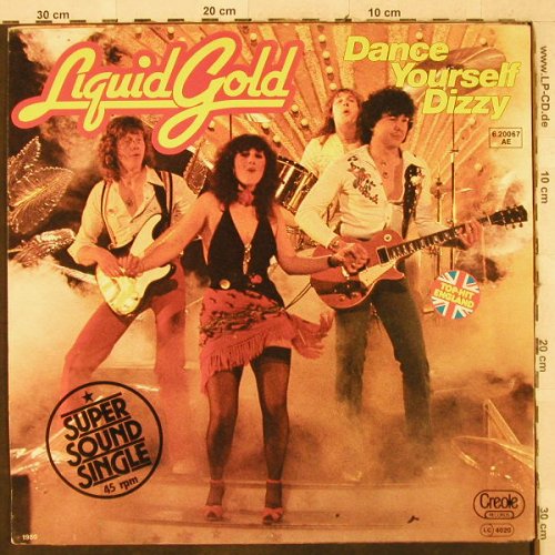 Liquid Gold: Dance Yourself Dizzy*2, Creole(6.20067 AE), D, 1980 - 12inch - H3884 - 3,00 Euro