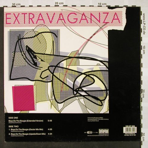 Extravaganza: Boys Do The Boogie*3, red vinyl, Bellaphon/Independent(120 07 309), D, 1988 - 12inch - H4211 - 4,00 Euro