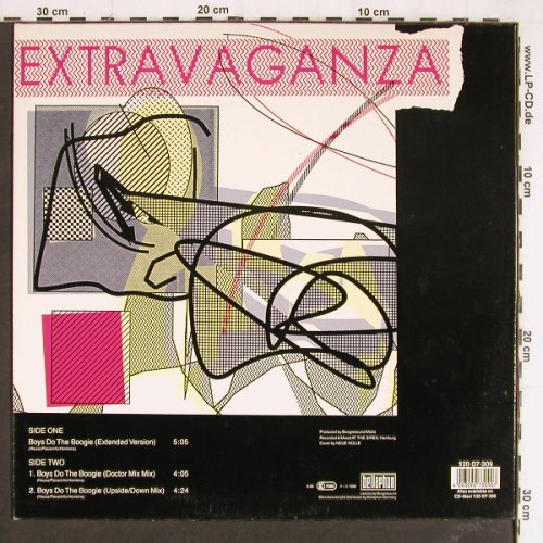 Extravaganza: Boys Do The Boogie*3, red vinyl, Bellaphon/Independent(120 07 309), D, 1988 - 12inch - H4211 - 4,00 Euro