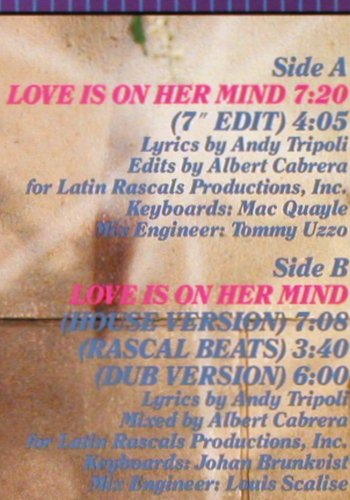 Sa-Fire: Love is on her Mind *4, Mercury(872 069-1), US, 1988 - 12inch - H4264 - 2,00 Euro