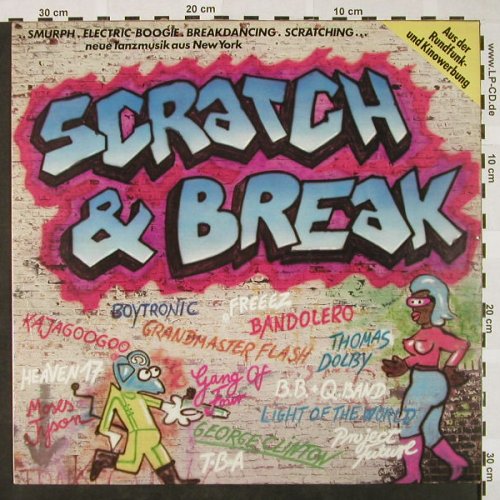 V.A.Scratch & Break: Freeez ...T.B.A., EMI(1783481), D, 1983 - LP - H4279 - 5,50 Euro