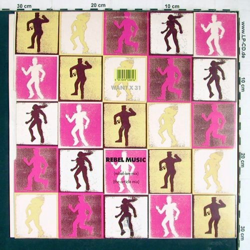 Rebel MC: Rebel Music +2, Desire(WANT X 31), UK, 1990 - 12inch - H4381 - 3,00 Euro