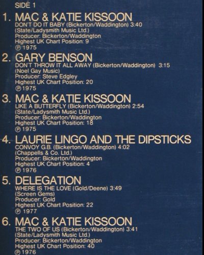 V.A.State Records: Mac&Katie Kissoon...George Anthony, State(PRO 1005), UK,Promo, 1977 - LP - H4701 - 2,00 Euro