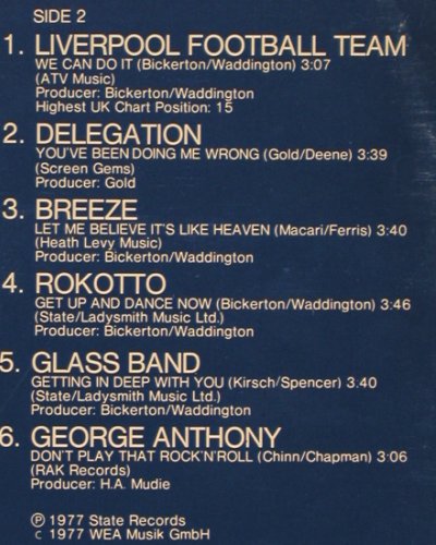 V.A.State Records: Mac&Katie Kissoon...George Anthony, State(PRO 1005), UK,Promo, 1977 - LP - H4701 - 2,00 Euro