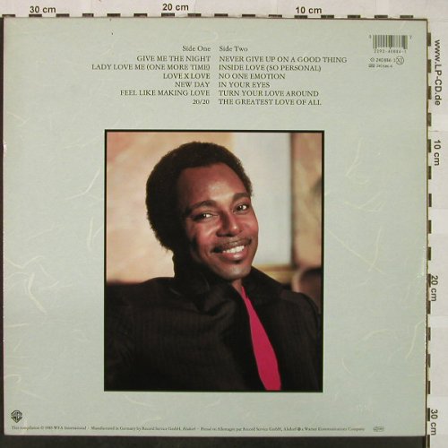 Benson,George: The Love Songs, m-/vg+, WB(240 886-1), D, 1985 - LP - H4969 - 5,00 Euro