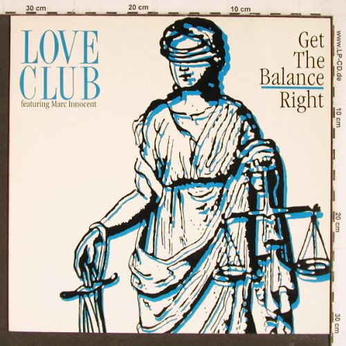 Love Club   f.Marc Innocent: Get the Balance Right+2, RCA (PT 43812), D, 1990 Typ: 12" Best.-Nr.: H5053 Preis: 2,00 Euro