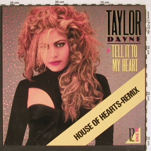 Dayne,Taylor: Tell It To My Heart*3-House ofHeart, Arista(609 777), D, 1987 - 12inch - H5095 - 3,00 Euro