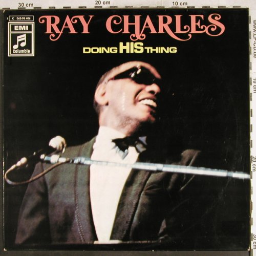 Charles,Ray: Doing HIS Thing, vg+/m-, EMI Columbia(C 062-90 406), D,  - LP - H7324 - 7,50 Euro