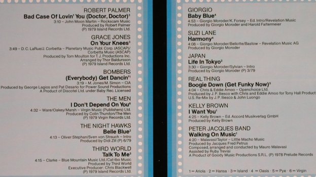 V.A.Disco Rock & Reggae: Robert Palmer...Peter Jacques Band, Ariola Musik Joker(201 066-320), D,m-/vg+, 1979 - LP - H7669 - 4,00 Euro