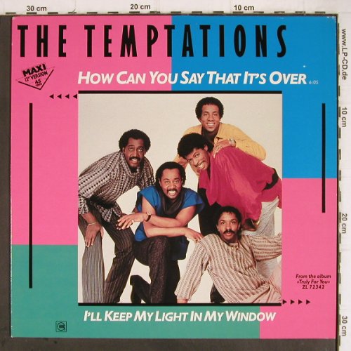 Temptations: How Can You Say It's Over+1, Gordy(NZ 40212 AF), D, 1984 - 12inch - H8503 - 1,00 Euro