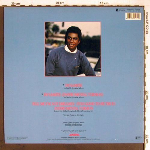 Jackson,Jermaine: Dynamite*2/Tell me I'm not ..*2, Arista (601 451-213), D, 1984 Typ: 12" Best.-Nr.: H8603 Preis: 1,00 Euro