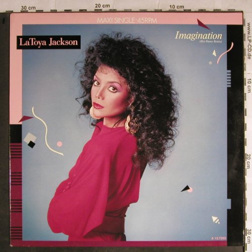 Jackson,La Toya: Imagination*2,hot d.rmx/Private Joy, Epic(EPCA 12.7282), NL, 1986 - 12inch - H8800 - 4,00 Euro