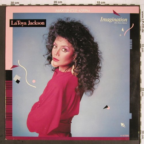 Jackson,La Toya: Imagination*2,hot d.rmx/Private Joy, Epic (EPCA 12.7282), NL, 1986 Typ: 12" Best.-Nr.: H8800 Preis: 1,00 Euro