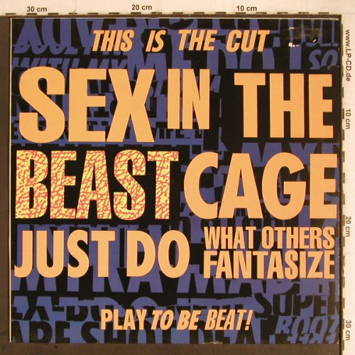 Sex in the Beastcage: Just do what others Fantasize*2, Bellaphon(120 07 263), D, m-/vg+, 1987 - 12inch - H8802 - 1,00 Euro