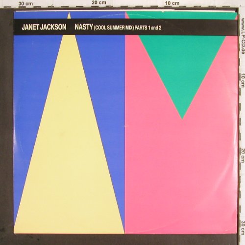 Jackson,Janet: Nasty,Cool Summer Mix Part 1+2, AM (392 124-1), D, 1986 Typ: 12" Best.-Nr.: H9720 Preis: 1,00 Euro