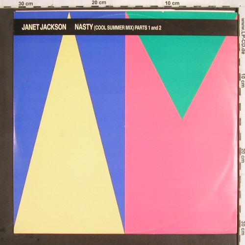 Jackson,Janet: Nasty,Cool Summer Mix Part 1+2, AM(392 124-1), D, 1986 - 12inch - H9720 - 1,50 Euro