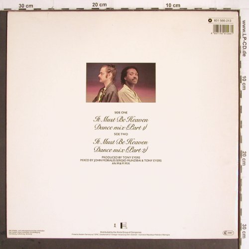Mercy Mercy: It must be Heaven *2, Island (601 566-213), D, 1984 Typ: 12" Best.-Nr.: H9826 Preis: 1,00 Euro
