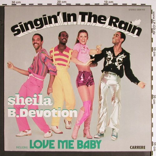 Sheila B.Devotion: Singin'in The Rain, m /vg+, Carrere(2934 102), D, 1977 - LP - V1434 - 5,00 Euro