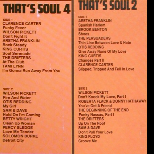 V.A.That's Soul 1-6: Wilson Pickett-Consumer Rapport,Box, Midi(*5)Atlantic(*1) (MID 60 152), D(3.1 vg+) Typ: 6LP Best.-Nr.: V1563 Preis: 24,00 Euro