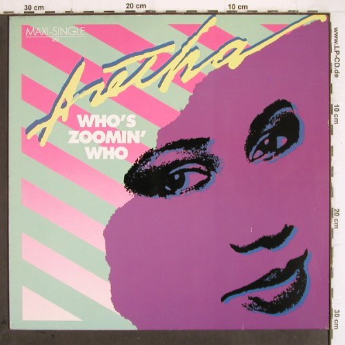 Franklin,Aretha: Who's Zoomin'Who*3, dance/radio/dub, Arista (602 090-213), D, 1985 Typ: 12" Best.-Nr.: V166 Preis: 1,00 Euro
