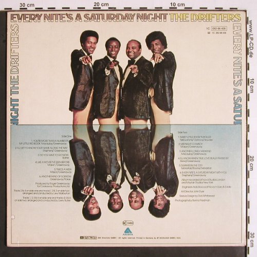 Drifters: Every Nite's a Saturday Night, Arista(062-98 409), D, co, 1976 - LP - V1820 - 6,00 Euro