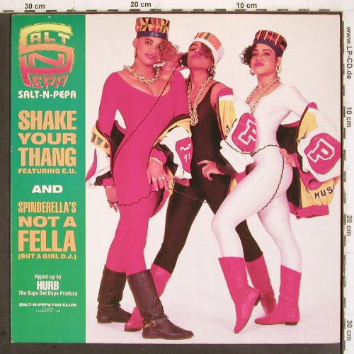 Salt 'n' Pepa: Shake Your Thang*2+2, ffrr(886 329-1), D, 1988 - 12inch - V189 - 4,00 Euro