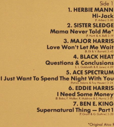 V.A.That's Soul 6: Herbie Mann... Consumer Rapport, Atlantic(ATL 30 054), D, 1977 - LP - V1981 - 7,50 Euro