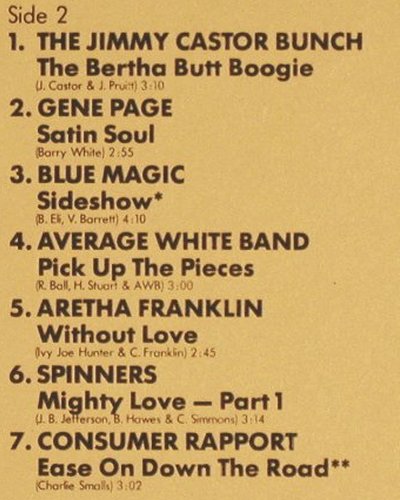 V.A.That's Soul 6: Herbie Mann... Consumer Rapport, Atlantic(ATL 30 054), D, 1977 - LP - V1981 - 7,50 Euro