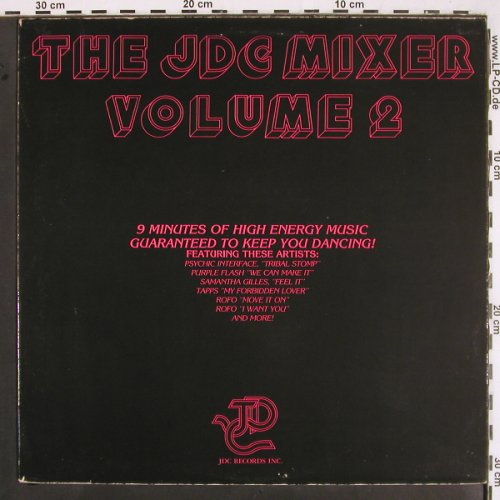 V.A.The JDC Mixer Vol.2: Psychic Interface.. Rofo, 33rpm, JDC Record Inc. (JDC0045), US, 1984 Typ: 12" Best.-Nr.: V2451 Preis: 5,00 Euro
