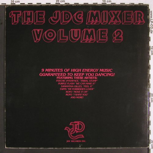 V.A.The JDC Mixer Vol.2: Psychic Interface.. Rofo, 33rpm, JDC Record Inc. (JDC0045), US, 1984 Typ: 12" Best.-Nr.: V2451 Preis: 5,00 Euro
