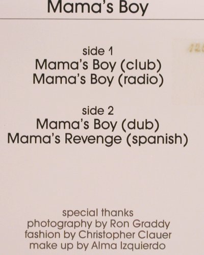 Torres,Liz: Mama's Boy*3+1, 33rpm, State Street Records (S.S.R. 1006), US, 1987 Typ: 12" Best.-Nr.: V2547 Preis: 4,00 Euro