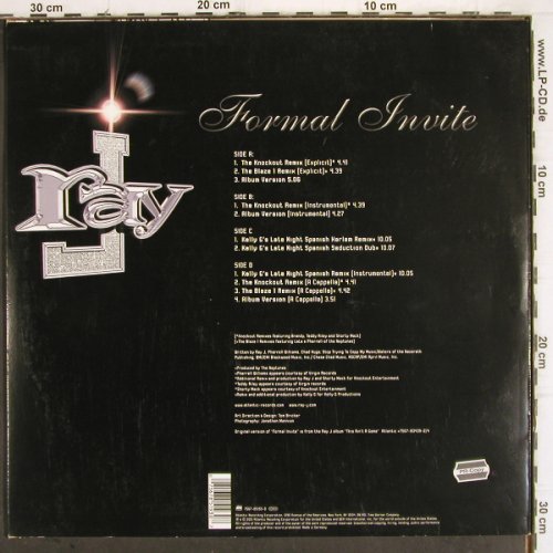 Ray J: Formal Invite, Atlantic (7567-85193-0), D, 2001 Typ: 12"*2 Best.-Nr.: V303 Preis: 5,00 Euro