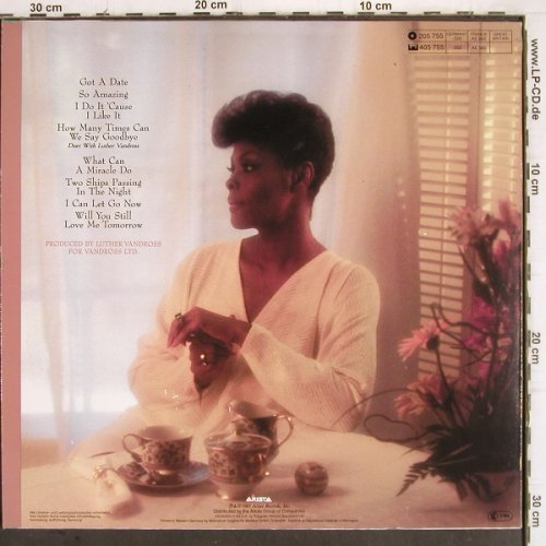Warwick,Dionne: How Many Times Can We Say Goodbye, Arista (205 755-320), D, 1983 Typ: LP Best.-Nr.: V306 Preis: 5,00 Euro