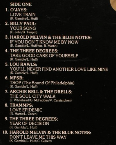 V.A.Philadelphia Gold: 20 Greatest Soul Hits, Philadelphia Intern.Rec. (PIR 86049), NL, 1978 Typ: LP Best.-Nr.: V3183 Preis: 9,00 Euro
