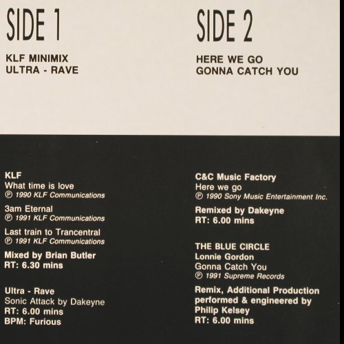 V.A.DMC May 91 - One: KLF,C&C Music Factory, DMC (100/1), UK, 1991 Typ: LP Best.-Nr.: V3383 Preis: 12,50 Euro