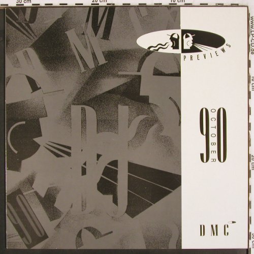 V.A.DMC October 90 - Previews: After7, Maureen, McHammer, Zouk M., DMC (DMC 93/3), UK, 1990 Typ: LP Best.-Nr.: V3411 Preis: 9,00 Euro