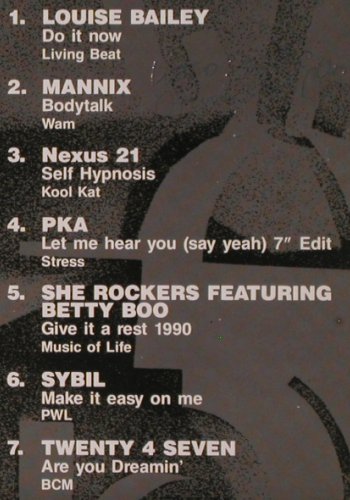 V.A.DMC November 90 - Previews: Alias BleuAsher Senitor..Twenty4Sev, DMC (DMC 94/3), UK, 1990 Typ: LP Best.-Nr.: V3415 Preis: 9,00 Euro