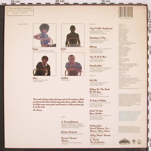 Ohio Players: Tenderness, Boardwalk (FW 37090), US, Promo, 1981 Typ: LP Best.-Nr.: V3484 Preis: 12,50 Euro
