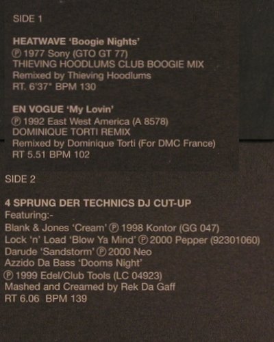 V.A.Hit Mixes 208: Heatwave, En Vogue, 4 Sprung d.Tech, DMC (DMC 208.3), UK, 1999 Typ: 12" Best.-Nr.: V3511 Preis: 12,50 Euro