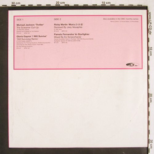 V.A.Hit Mixes 201/3: M.Jackson,GloriaGaynor,R.Martin, DMC (DMC 201/3), UK, 1999 Typ: 12" Best.-Nr.: V3518 Preis: 12,50 Euro