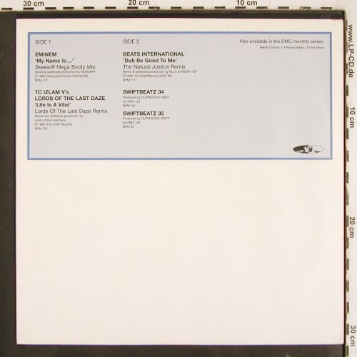 V.A.Phat Beats 198/2: Eminem,TC Islam,Beats Int.Swiftb., DMC (DMC 198/2), UK, 1999 Typ: 12" Best.-Nr.: V3530 Preis: 9,00 Euro