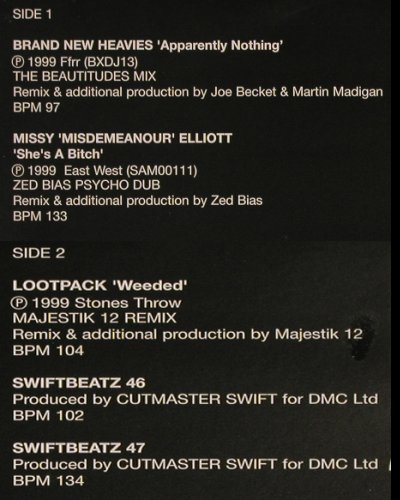 V.A.Phat Beats 205/2: Brand New Heavies,MissyElliott,Loot, DMC (DMC 205.2), UK, 2000 Typ: 12" Best.-Nr.: V3535 Preis: 9,00 Euro