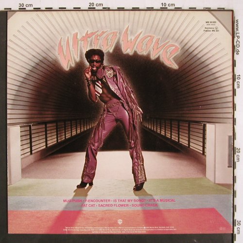 Collins,Bootsy: Ultra Wave, WB (56 883), D, 1980 Typ: LP Best.-Nr.: V3695 Preis: 25,00 Euro