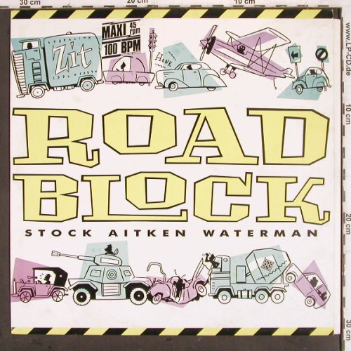 Stock Aitken Waterman: Roadblock(rare groove v./HorJamDub, PWL(6.20783 AE), D, 1987 - 12inch - V46 - 4,00 Euro