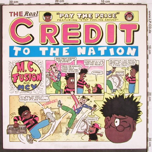 Credit To The Nation: Pay The Price/Stop fooling around+1, Agit-Prop (02-17568), F, 1991 Typ: 12" Best.-Nr.: V48 Preis: 5,00 Euro