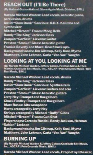 Walden,Narada Michael: Looking At You,Looking At Me, Atlantic (78-0058-1), D, co, 1983 Typ: LP Best.-Nr.: V496 Preis: 6,00 Euro